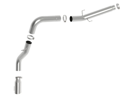 aFe Alum Steel DPF-Back Exhaust Ram 19-20 (49-02075-P)
