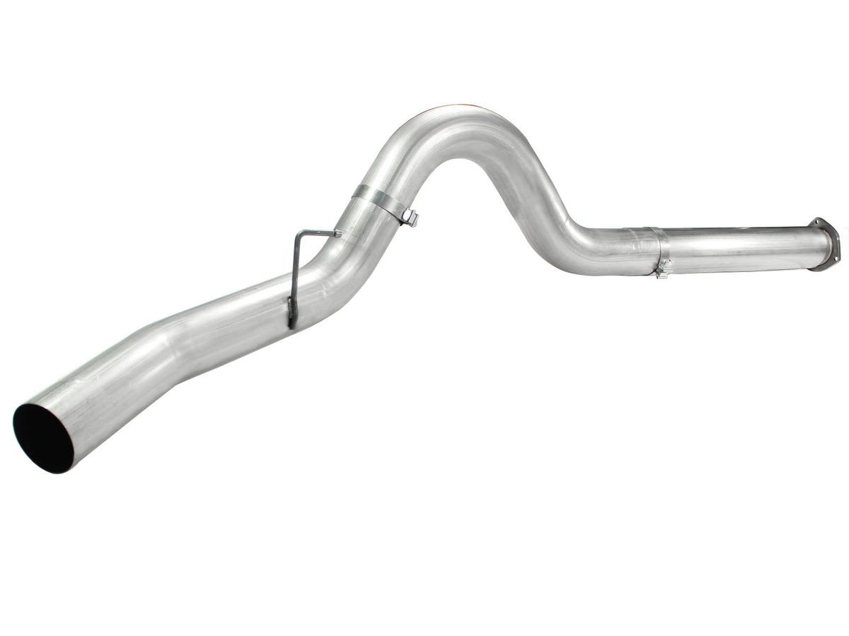 aFe Atlas 5in DPF-Back Aluminized Steel Exhaust Sys Ford Diesel Trucks 11-14 V8-6.7L (49-03055)