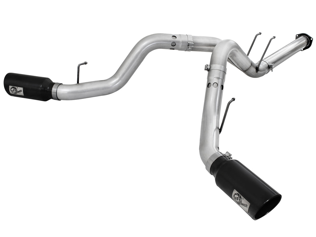 aFe 4in DPF-Back Atlas Exhaust SS | Ford Diesel Trucks V8 6.7L 2011-2014 (49-03065-B)