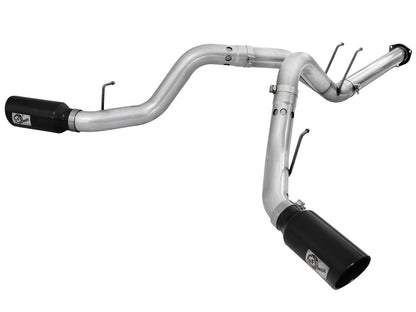 aFe 4in DPF-Back Atlas Exhaust SS | Ford Diesel Trucks V8 6.7L 2011-2014 (49-03065-B)