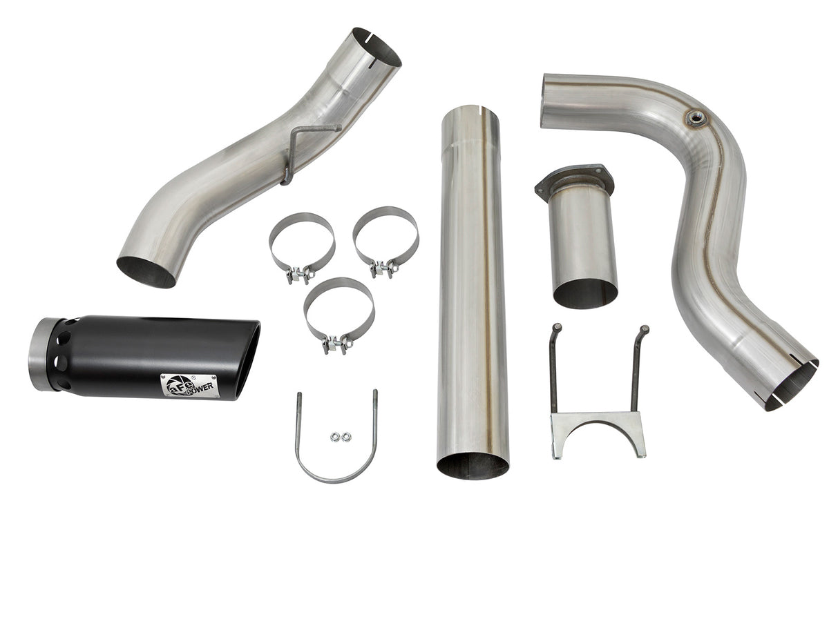 aFe ATLAS 5in DPF-Back Alum Steel Exhaust | Ford F-250/350 (17-23/23-26) (49-03090-B)