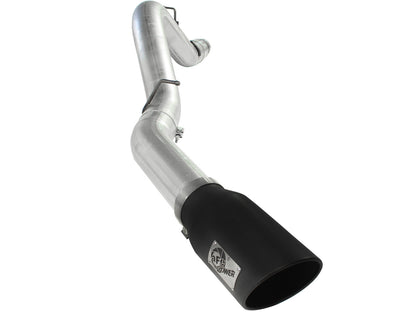 aFe Atlas 5in DPF-Back Al Steel Exhaust | GM Trucks 07-19 (49-04041-B)