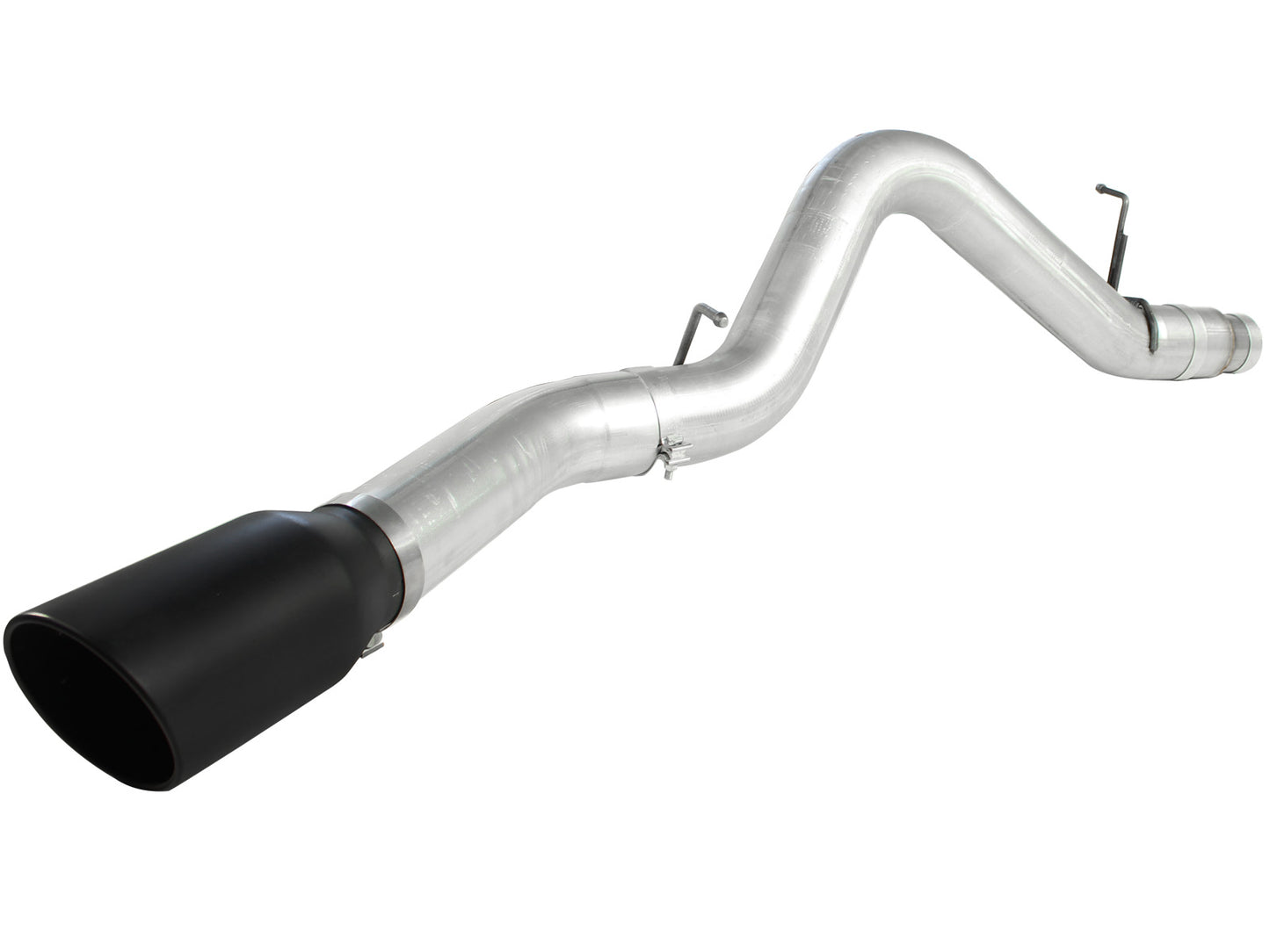 aFe Atlas 5in DPF-Back Al Steel Exhaust | GM Trucks 07-19 (49-04041-B)