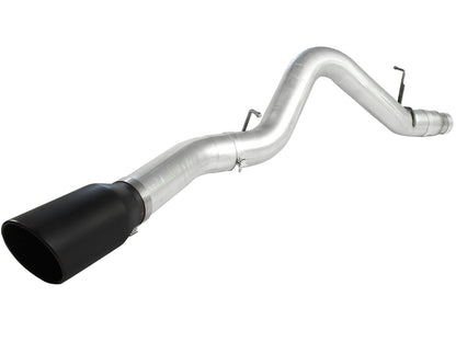 aFe Atlas 5in DPF-Back Al Steel Exhaust | GM Trucks 07-19 (49-04041-B)