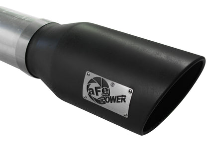 aFe Atlas 5in DPF-Back Al Steel Exhaust | GM Trucks 07-19 (49-04041-B)