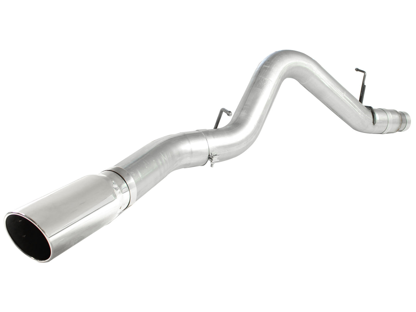 aFe Atlas 5in DPF-Back SS Exhaust | GM Diesel Trucks V8-6.6L LML (49-04041-P)