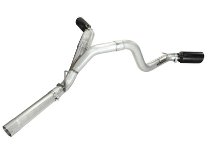 aFe MACHForce XP Dual Split DPF Back Exhaust | GM 11-19 2500/3500 HD V8-6.6L (49-04043-B)