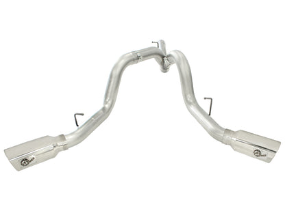 aFe MACHForce XP Dual DPF Back Exhaust | GM Diesel 11-19 (49-04043-P)