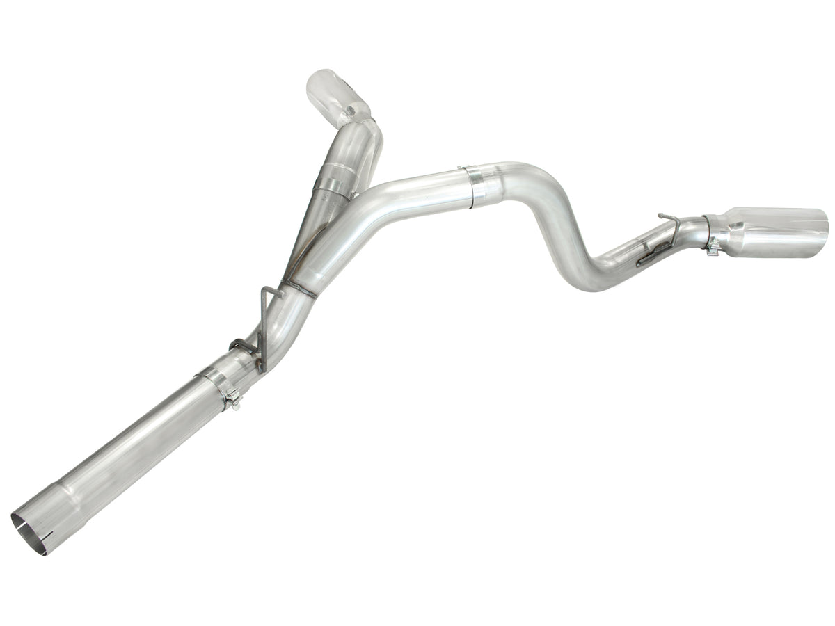aFe MACHForce XP Dual DPF Back Exhaust | GM Diesel 11-19 (49-04043-P)