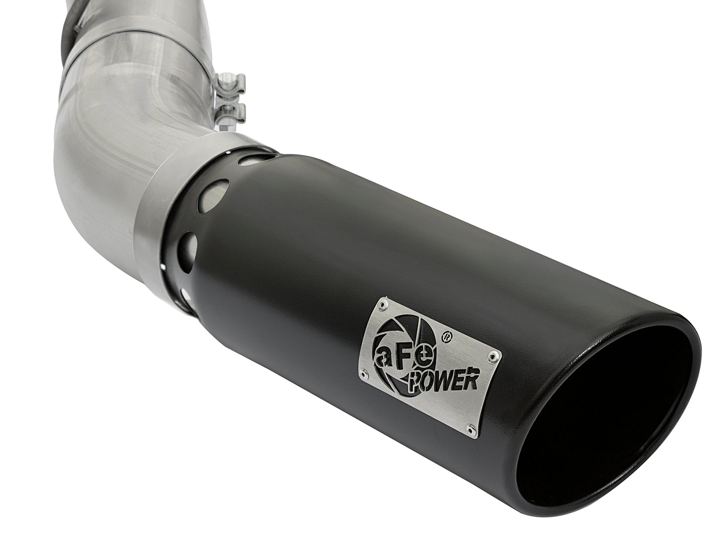 aFe ATLAS 5in DPF-Back Steel Exhaust | GM Diesel Trucks (15-19) (49-04085-B)