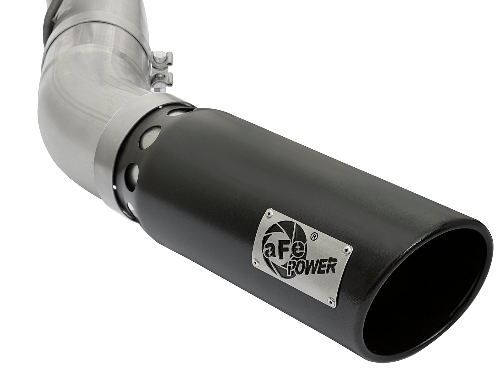 aFe ATLAS 5in DPF-Back Steel Exhaust | GM Diesel Trucks (15-19) (49-04085-B)