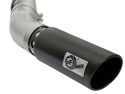 aFe ATLAS 5in DPF-Back Steel Exhaust | GM Diesel Trucks (15-19) (49-04085-B)