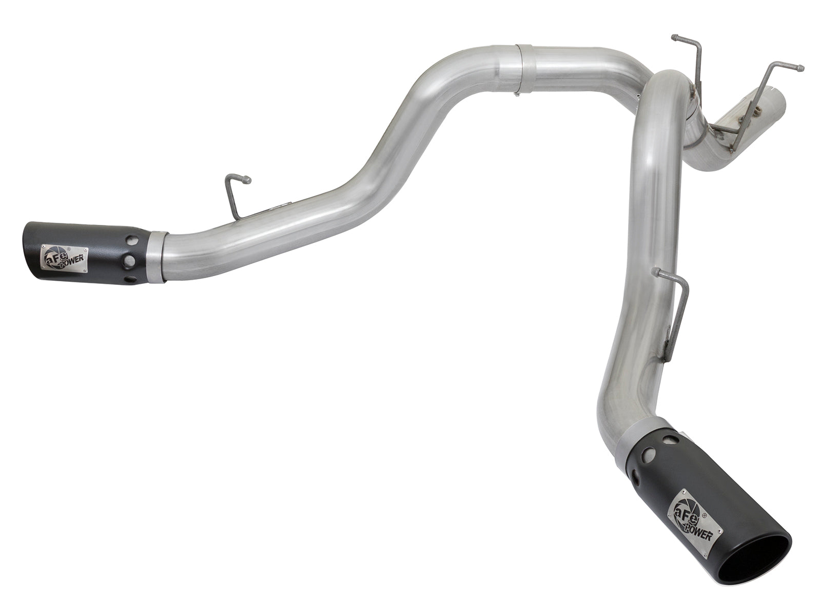 aFe 4in DPF-Back Alum Steel Exhaust | Chevy Silverado/GMC Sierra 15-19 (49-04086-B)