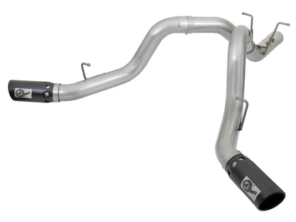 aFe 4in DPF-Back Alum Steel Exhaust | Chevy Silverado/GMC Sierra 15-19 (49-04086-B)