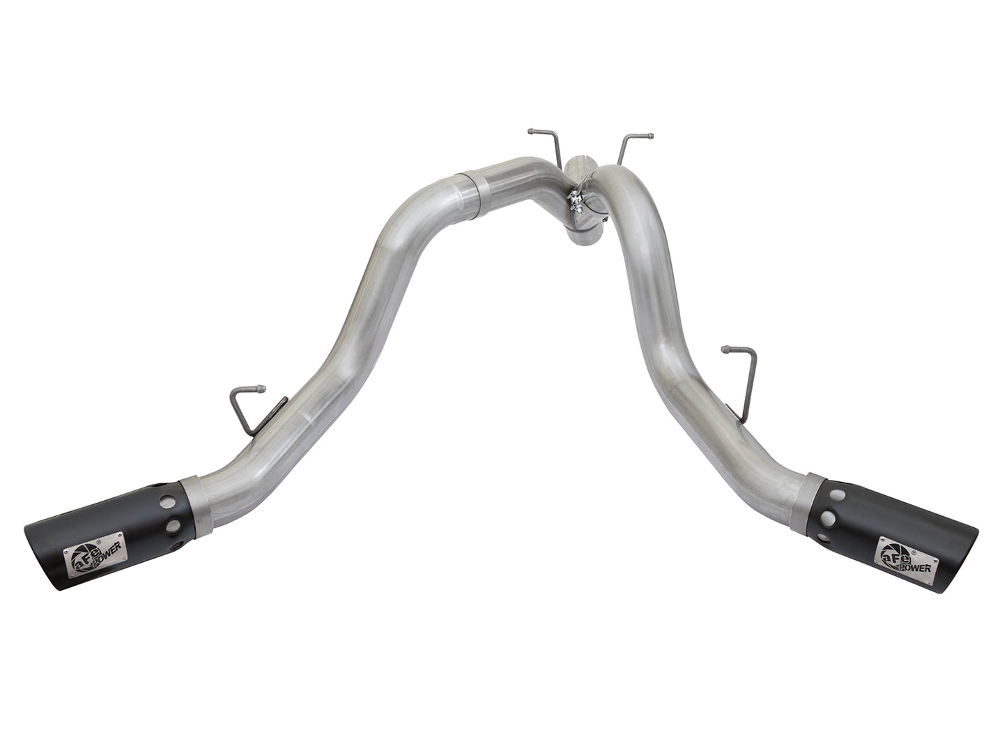 aFe 4in DPF-Back Alum Steel Exhaust | Chevy Silverado/GMC Sierra 15-19 (49-04086-B)