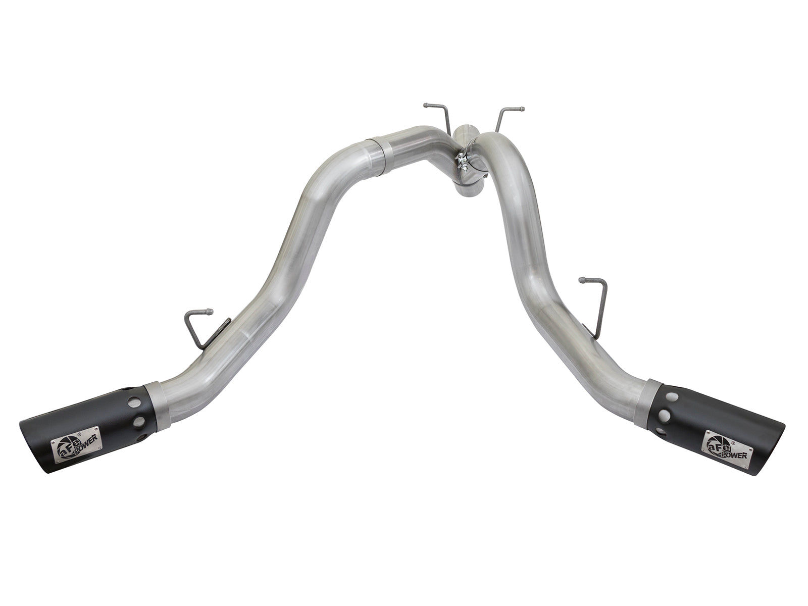 aFe 4in DPF-Back Alum Steel Exhaust | Chevy Silverado/GMC Sierra 15-19 (49-04086-B)