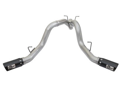 aFe 4in DPF-Back Alum Steel Exhaust | Chevy Silverado/GMC Sierra 15-19 (49-04086-B)