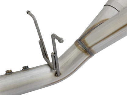 aFe 4in DPF-Back Alum Steel Exhaust | Chevy Silverado/GMC Sierra 15-19 (49-04086-B)