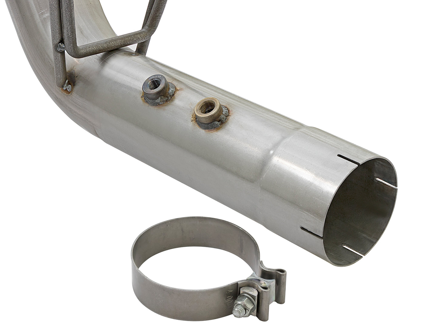 aFe 4in DPF-Back Alum Steel Exhaust | Chevy Silverado/GMC Sierra 15-19 (49-04086-B)