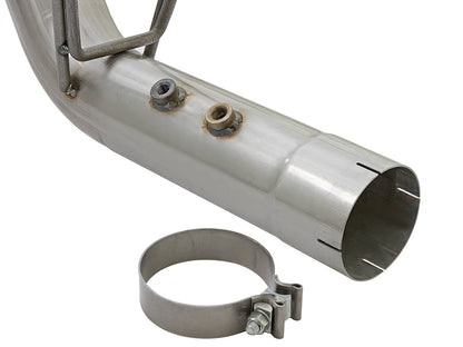 aFe 4in DPF-Back Alum Steel Exhaust | Chevy Silverado/GMC Sierra 15-19 (49-04086-B)