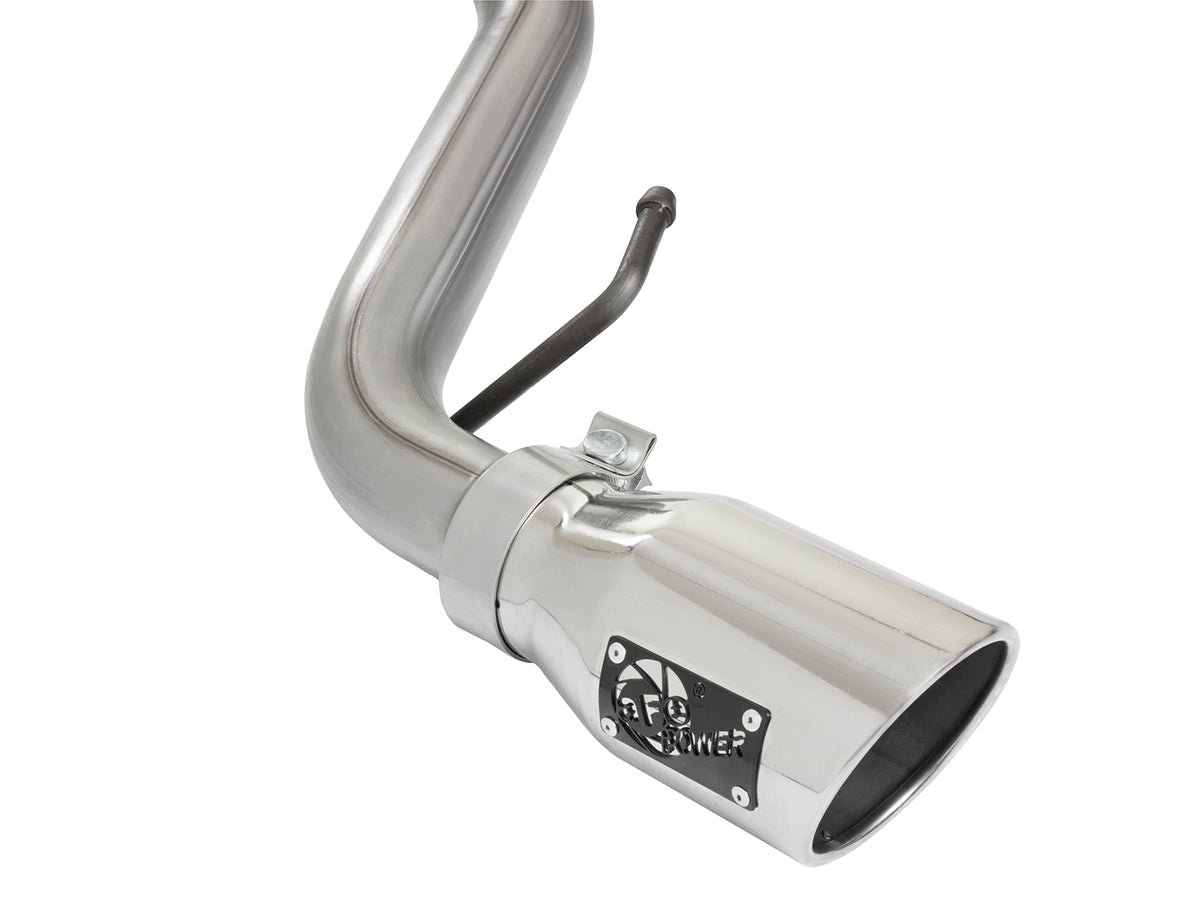 aFe Scorpion 2.5in Alum Steel Cat-Back Exhaust w/ Polished Tips | Toyota FJ Cruiser V6 4.0L (07-17) (49-06039-P)