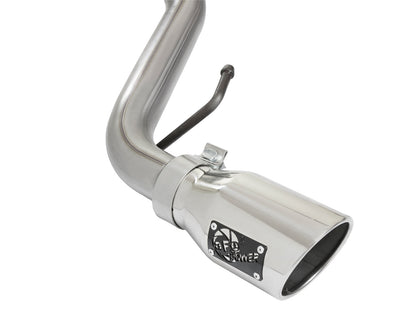 aFe Scorpion 2.5in Alum Steel Cat-Back Exhaust w/ Polished Tips | Toyota FJ Cruiser V6 4.0L (07-17) (49-06039-P)