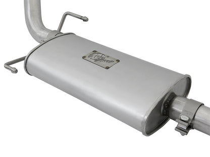 aFe Scorpion 2.5in Alum Steel Cat-Back Exhaust w/ Polished Tips | Toyota FJ Cruiser V6 4.0L (07-17) (49-06039-P)
