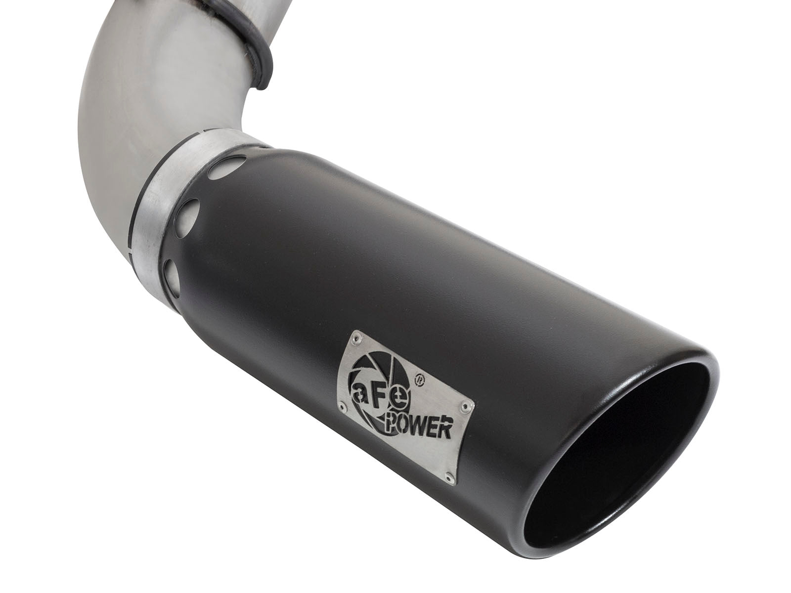 aFe Atlas 5in DPF-Back Al Steel Exhaust | Nissan Titan XD (49-06112-B)