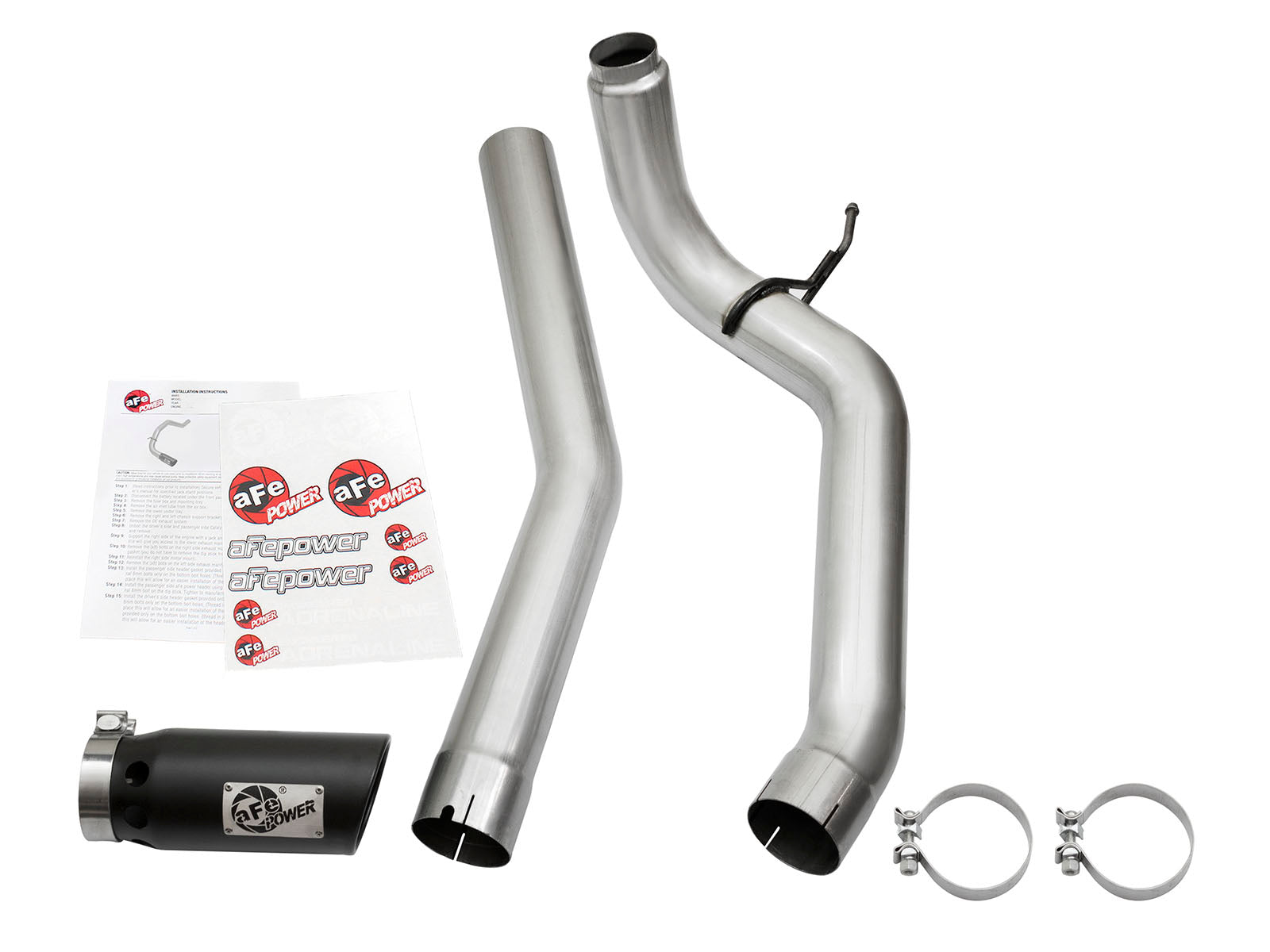 aFe ATLAS 4in DPF-Back Exhaust | Nissan Titan XD (16-26) (49-06113-B)