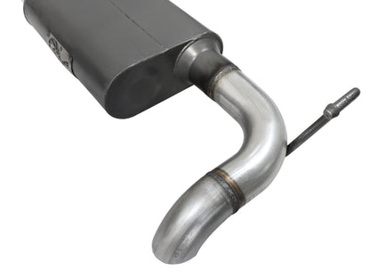 aFe 2.5in Aluminized Steel Cat-Back Hi-Tuck Exhaust | Jeep Wrangler JK 3.6/3.8 (07-18) (49-08043)