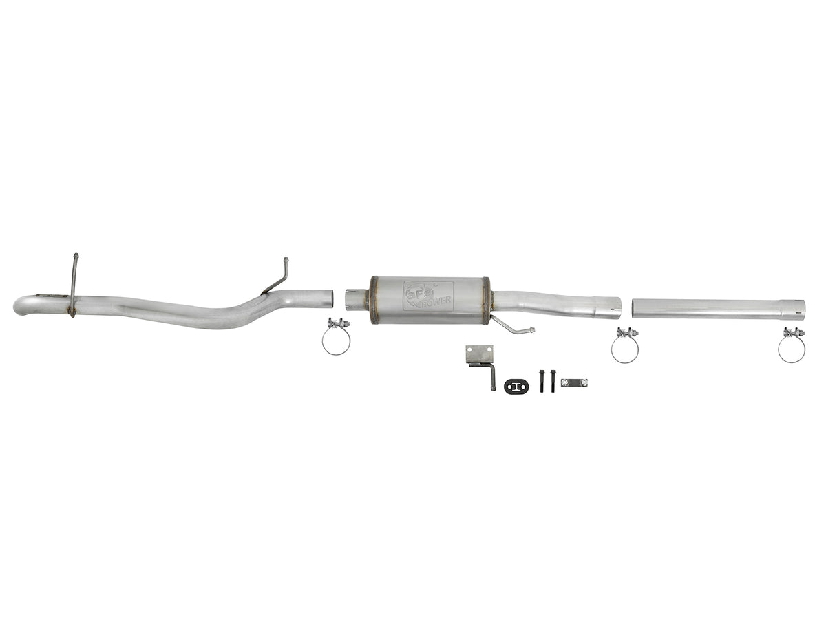 aFe 2.5in Aluminized Steel Cat-Back Hi-Tuck Exhaust | Jeep Wrangler JK 3.6/3.8 (07-18) (49-08055)