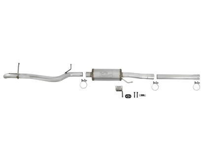 aFe 2.5in Aluminized Steel Cat-Back Hi-Tuck Exhaust | Jeep Wrangler JK 3.6/3.8 (07-18) (49-08055)