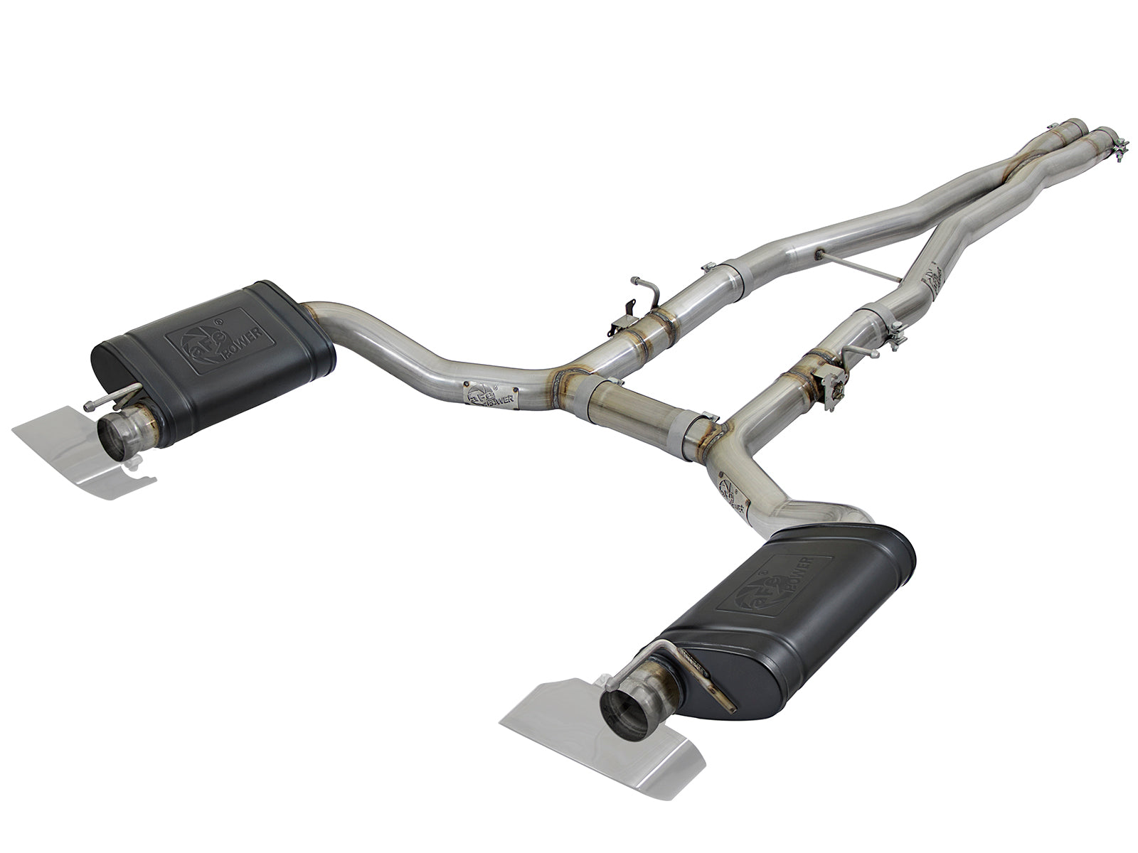 aFe MACH Force-Xp 304 SS Cat-Back Exhaust | Dodge Challenger/Charger V8-6.2L (15-17) (49-32053)