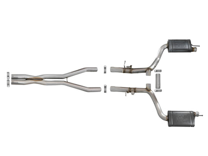 aFe MACH Force-Xp 304 SS Cat-Back Exhaust | Dodge Challenger/Charger V8-6.2L (15-17) (49-32053)