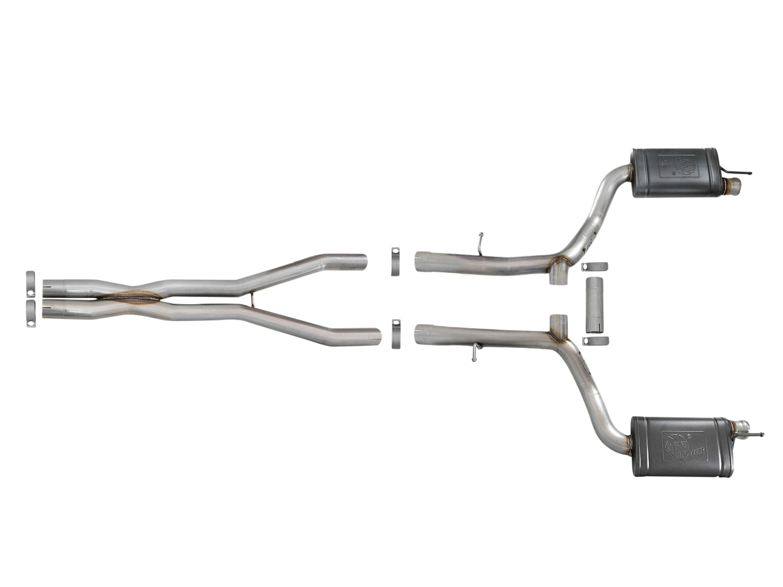 aFe MACH Force-Xp 304 SS Cat-Back Exhaust | Dodge Challenger R/T (15-16) (49-32060)