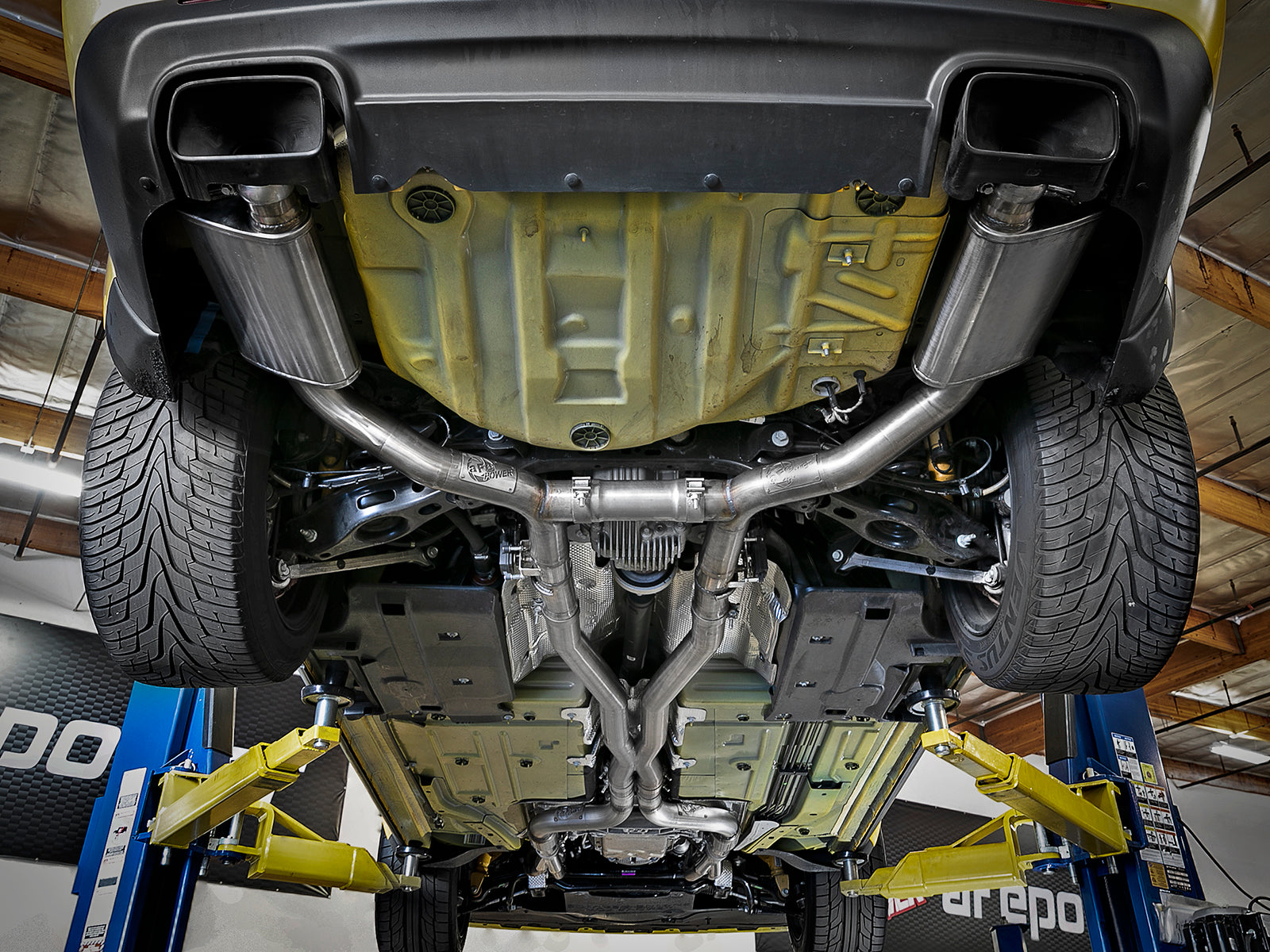 aFe MACH Force-Xp 304 SS Cat-Back Exhaust | Dodge Challenger R/T (17-19) (49-32061)