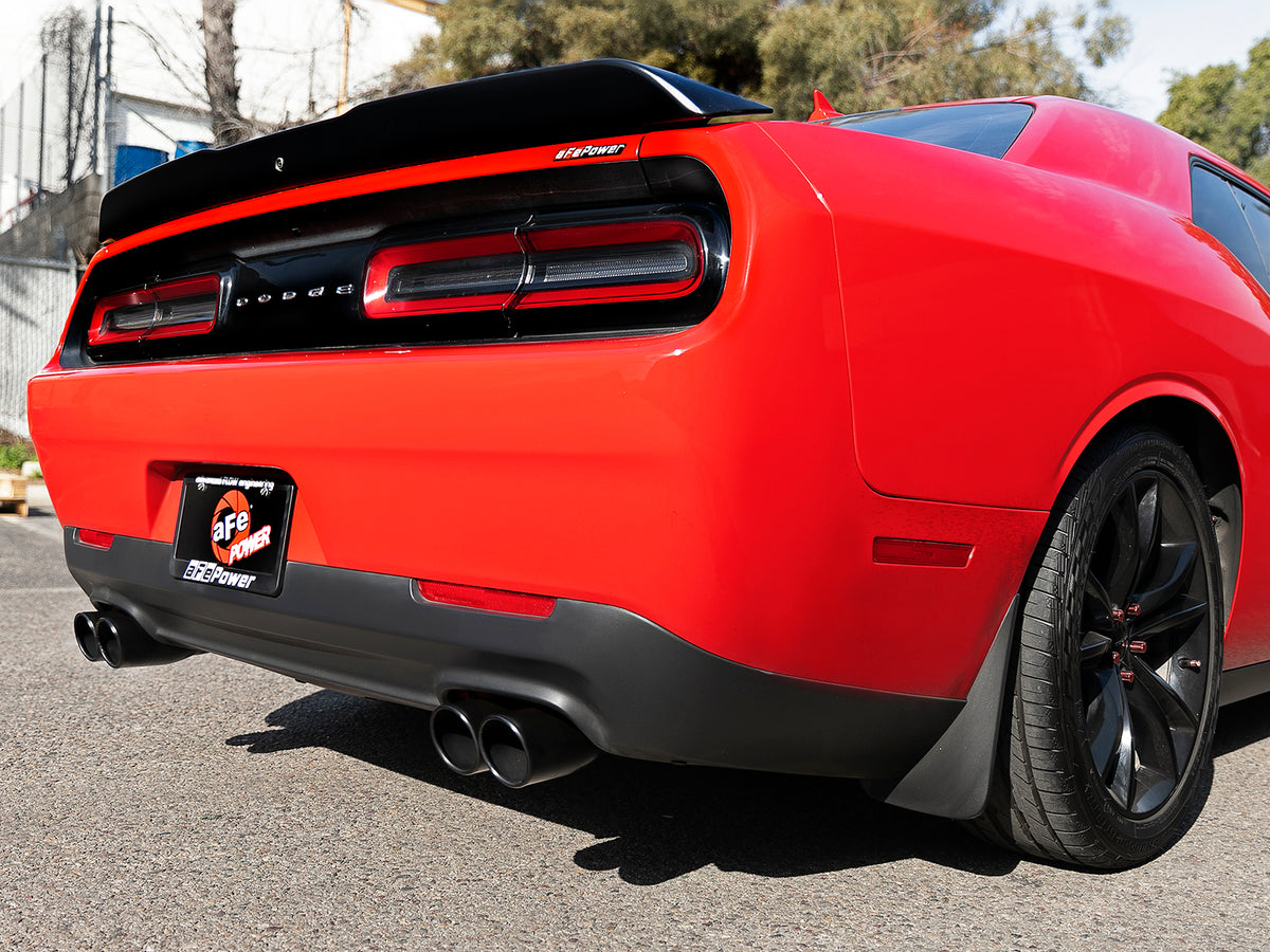 aFe 2-1/2in SS Cat-Back Exhaust | Dodge Challenger V6 (15-21) (49-32067-B)
