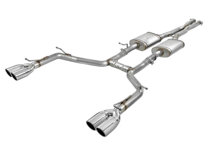 aFe MACH Force-Xp 2.5in SS Cat-Back Exhaust | Dodge Challenger V6 (15-19) (49-32067-P)