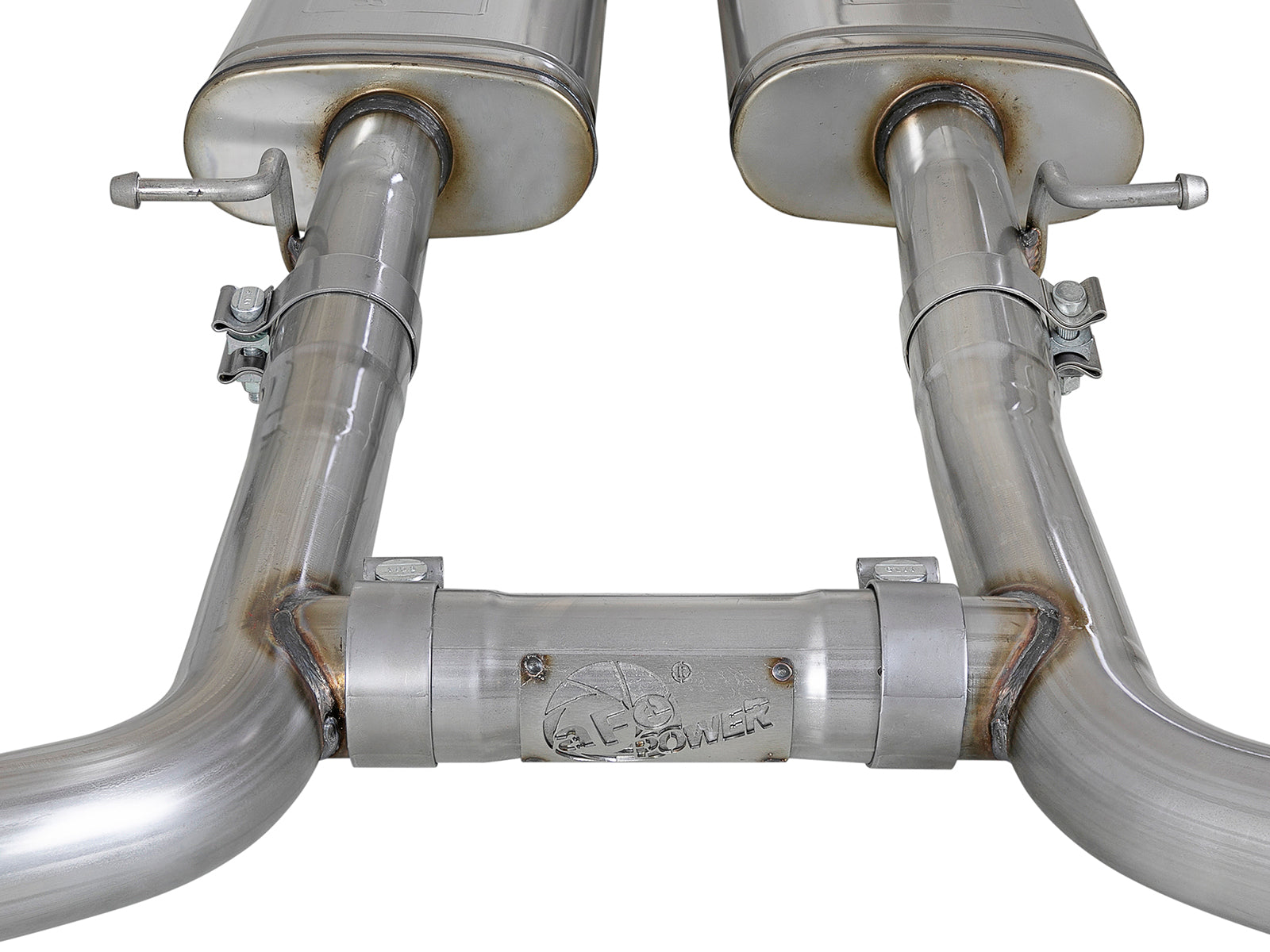 aFe MACH Force-Xp 2.5in SS Cat-Back Exhaust | Dodge Challenger V6 (15-19) (49-32067-P)