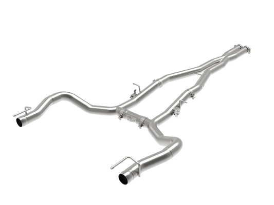 aFe 3in SS Cat-Back Exhaust w/o Muffler | Dodge Charger/Challenger V8/6.2L/6.4L (15-20) (49-32070NM)