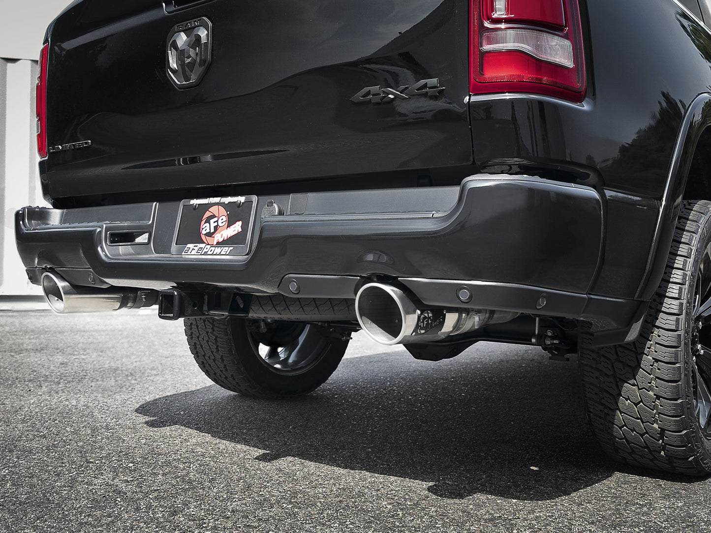 aFe Gemini XV 3in SS Cat-Back Exhaust w/ Cut-Out Polished Tips | Ram 1500 (19-21) (49-32081-P)