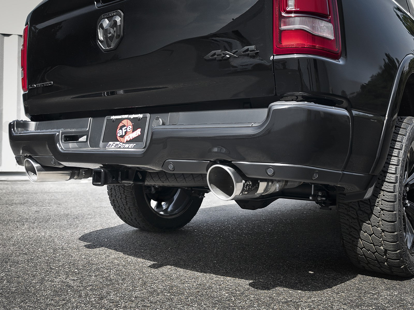 aFe Gemini XV 3in SS Cat-Back Exhaust w/ Cut-Out Polished Tips | Ram 1500 (19-21) (49-32081-P)