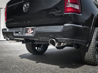 aFe Gemini XV 3in SS Cat-Back Exhaust w/ Cut-Out Polished Tips | Ram 1500 (19-21) (49-32081-P)