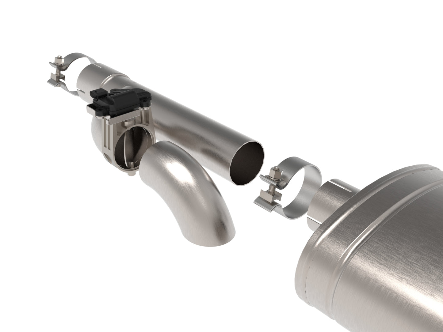 aFe Gemini XV 3in SS D&S Cat-Back Exhaust w/ Cut-Out Polished Tips | Ram 1500 (11-18) (49-32083-P)