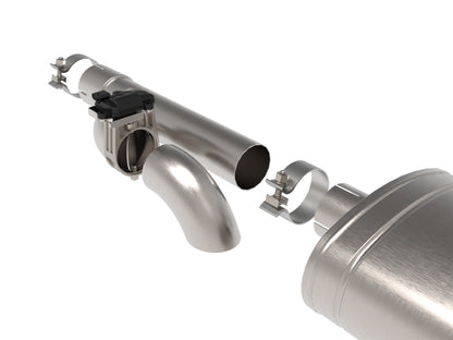 aFe Gemini XV 3in SS D&S Cat-Back Exhaust w/ Cut-Out Polished Tips | Ram 1500 (11-18) (49-32083-P)