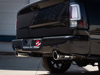 aFe Gemini XV 3in SS D&S Cat-Back Exhaust w/ Cut-Out Polished Tips | Ram 1500 (11-18) (49-32083-P)