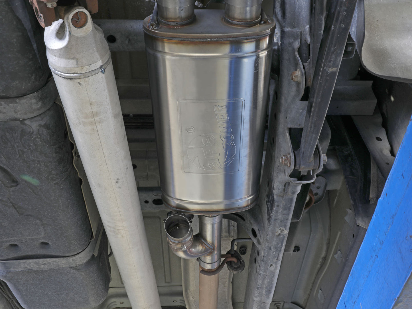 aFe Gemini XV 3in SS D&S Cat-Back Exhaust w/ Cut-Out Polished Tips | Ram 1500 (11-18) (49-32083-P)