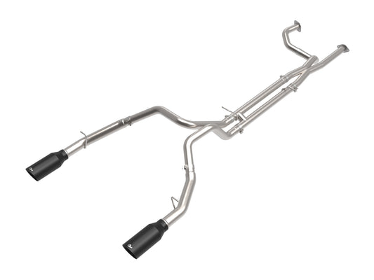 aFe Vulcan 3in SS Cat-Back Exhaust w/ Black Tip | Ram 1500 TRX (21-22) (49-32084-B)