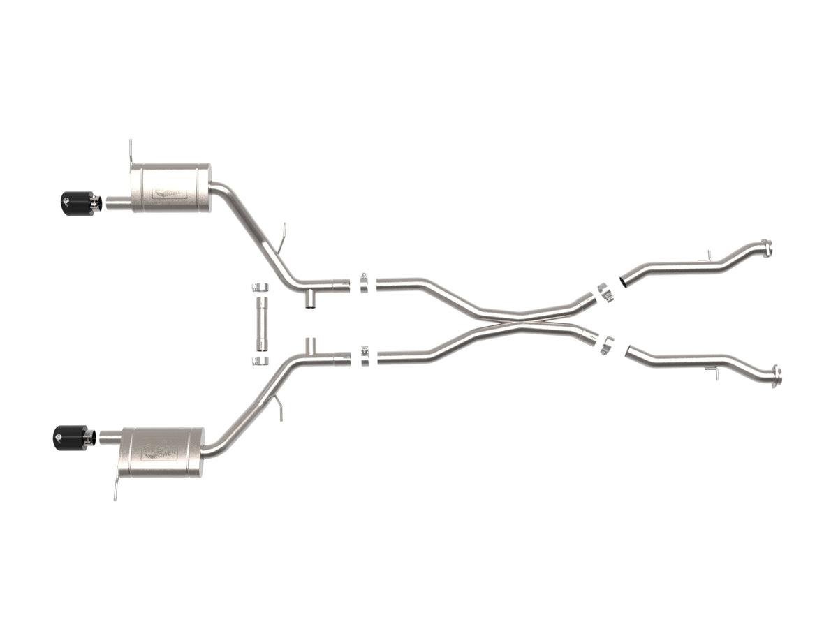 aFe MACH Force-Xp 304 SS Cat-Back Exhaust | Dodge Durango V6-3.6L/V8-5.7L (11-22) (49-32086-B)