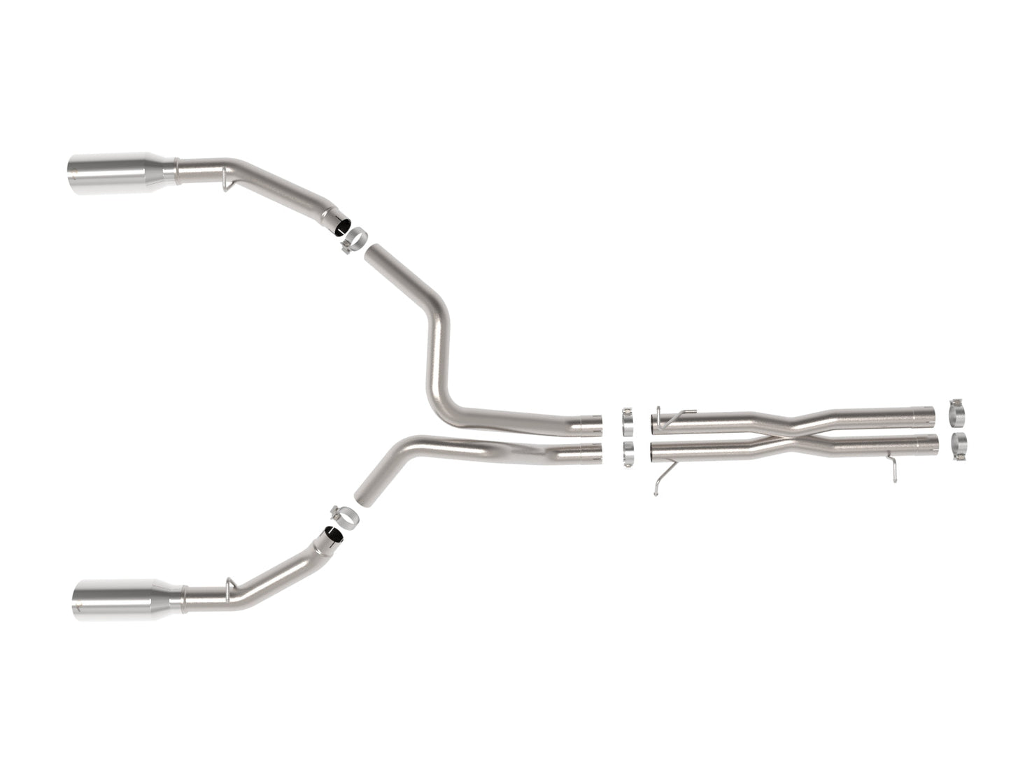 aFe Power 2025 Dodge RAM 1500 Vulcan Series 304 Stainless Steel Cat-Back Exhaust System w/ Polished Tip (49-32087-P)